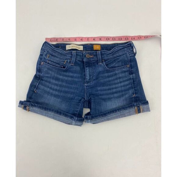 Anthropologie Pilcro and the Letterpress No. 25 Jean Shorts Stet Mid – Size 25 - Picture 7 of 8